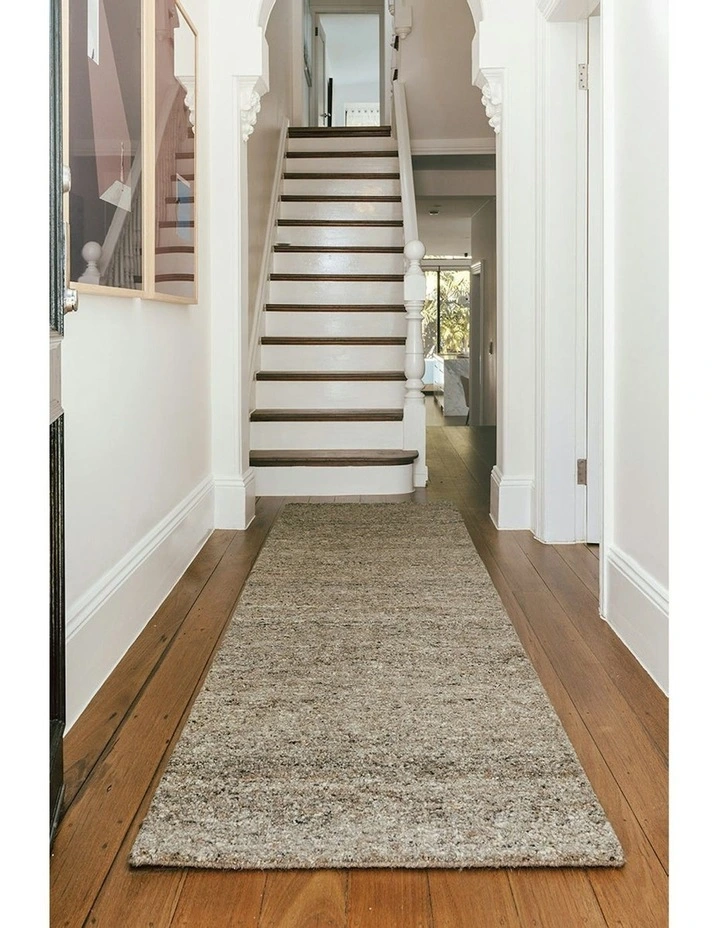 Conscious Loom Embrace Runner Rug in Silver image 2