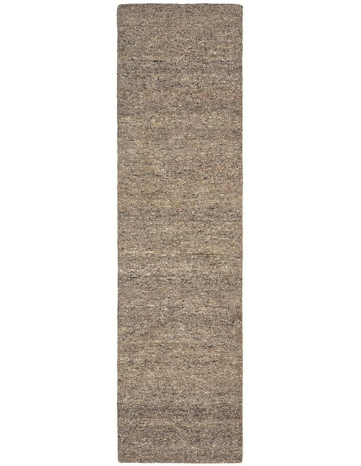 Conscious Loom Embrace Runner Rug in Silver image 3