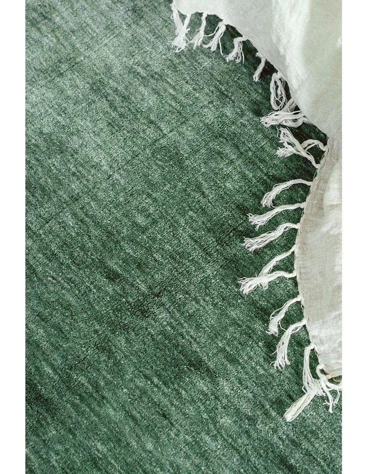 Conscious Loom Kinship Rug in Sage Green image 3
