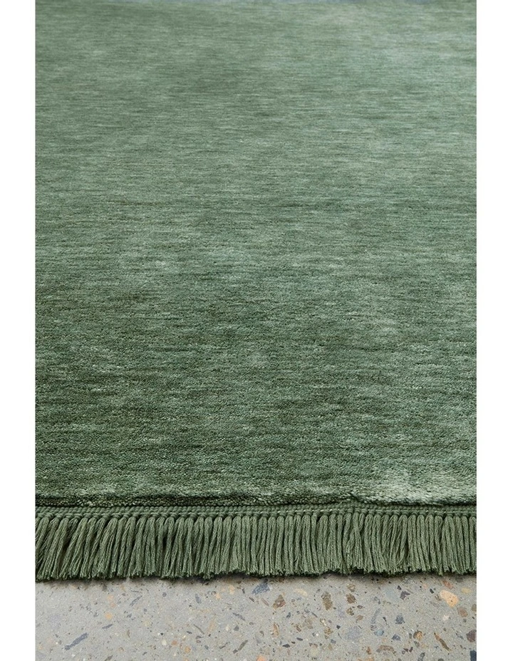 Conscious Loom Kinship Rug in Sage Green image 6