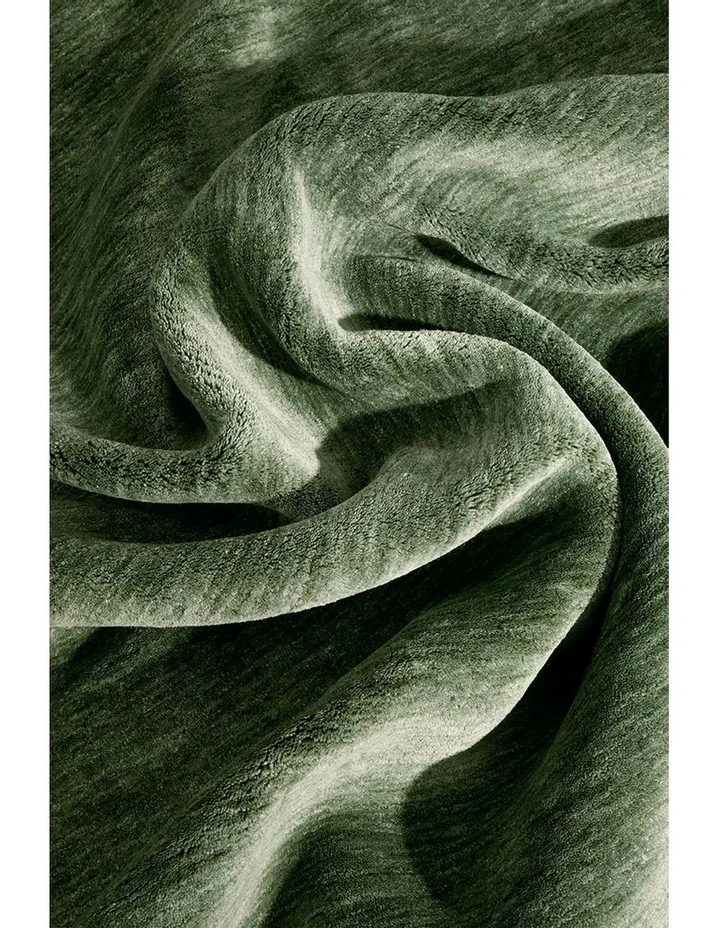 Conscious Loom Kinship Runner Rug in Sage Green image 5