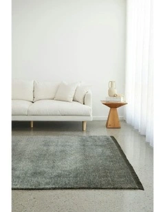 Conscious Loom Kinship Rug in Seal Grey