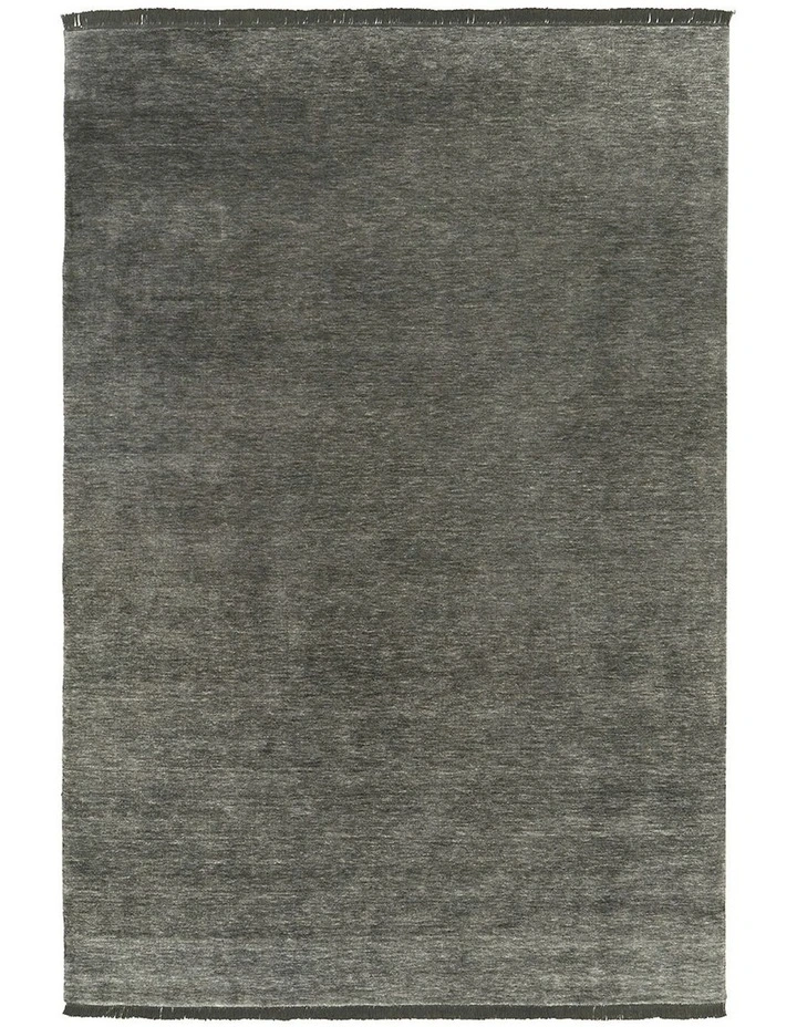 Conscious Loom Kinship Rug in Seal Grey image 2