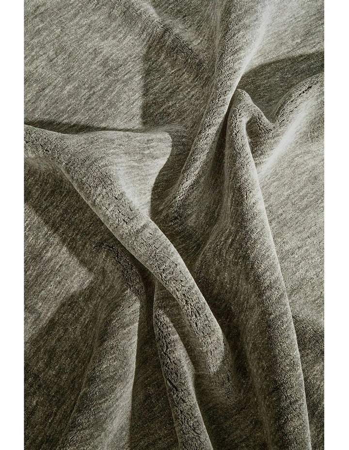 Conscious Loom Kinship Rug in Seal Grey image 6