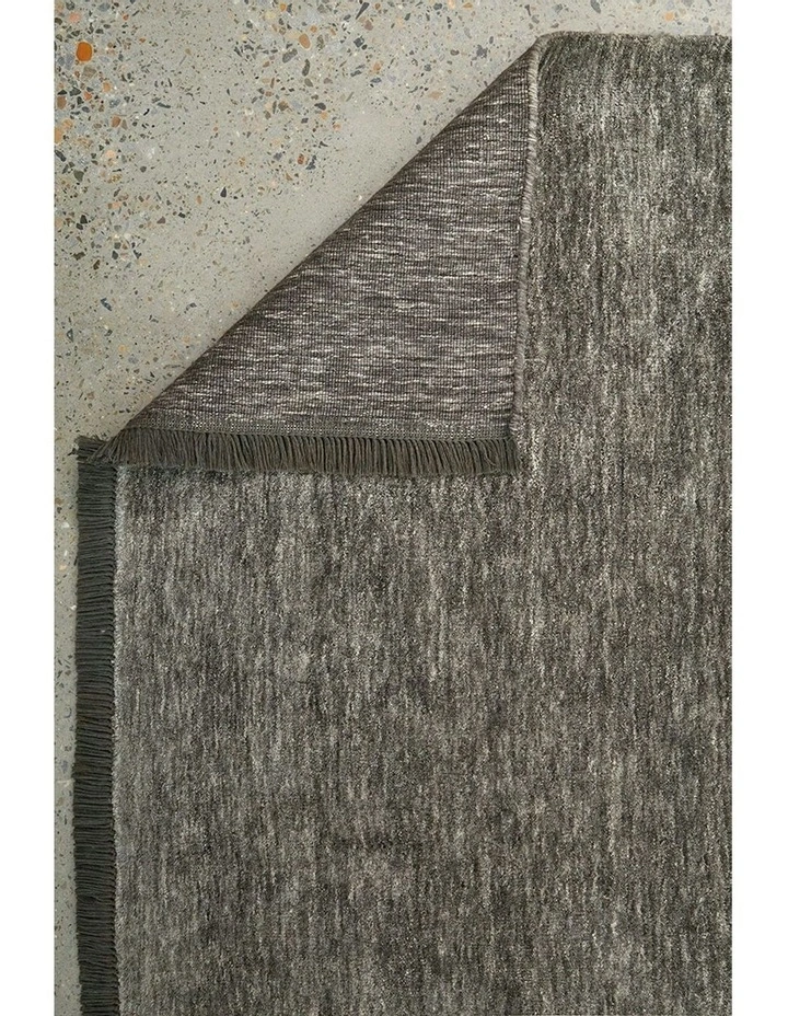 Conscious Loom Kinship Rug in Seal Grey image 7