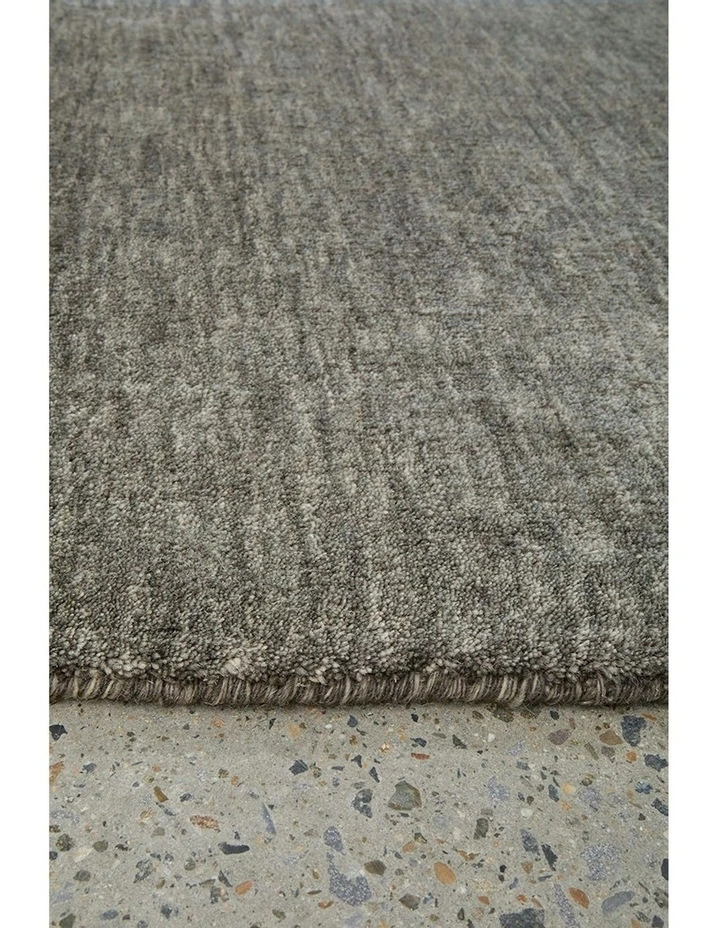 Conscious Loom Kinship Runner Rug in Seal Grey image 5