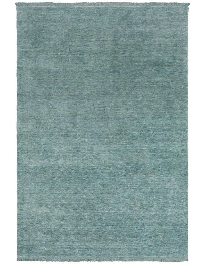 Conscious Loom Kinship Rug in Sky Blue image 2