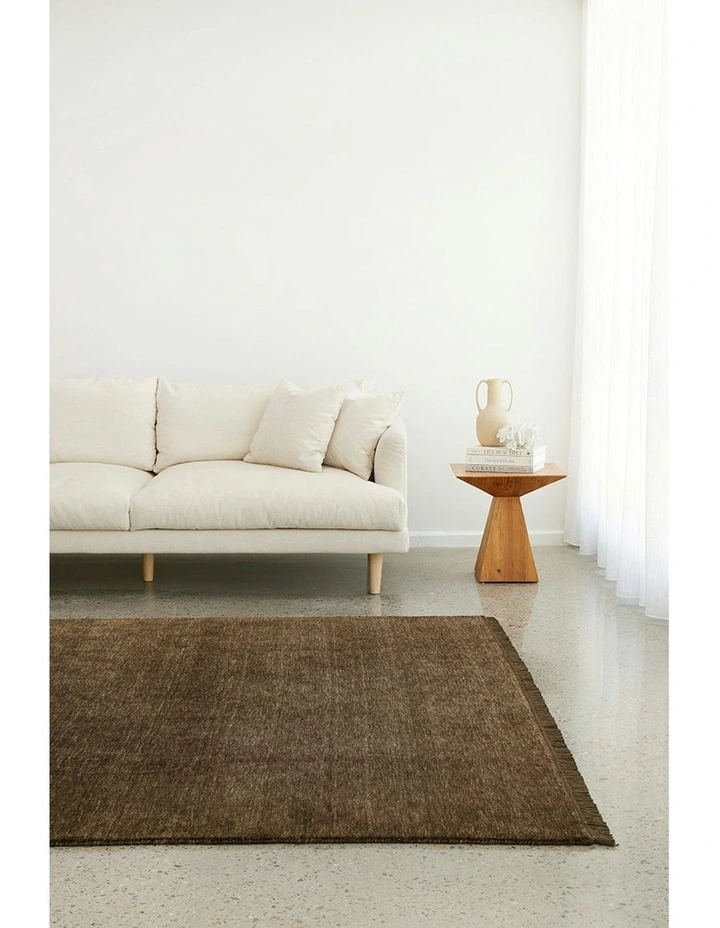 Conscious Loom Kinship Rug in Bear Brown image 1