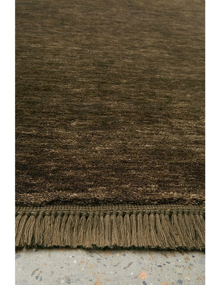 Conscious Loom Kinship Runner Rug in Bear Brown image 3