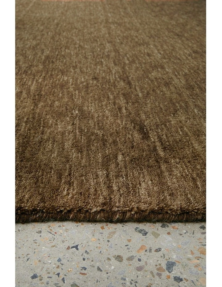 Conscious Loom Kinship Runner Rug in Bear Brown image 4