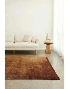 Conscious Loom Kinship Rug in Caramel