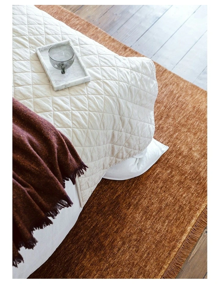 Conscious Loom Kinship Rug in Caramel image 3