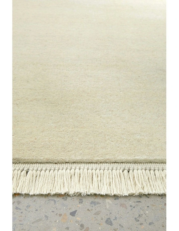 Conscious Loom Kinship Rug in Cream image 4