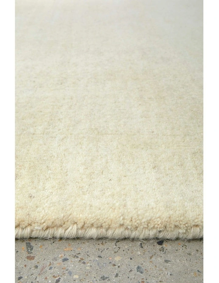 Conscious Loom Kinship Rug in Cream image 5