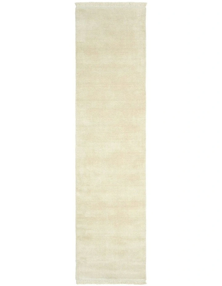 Conscious Loom Kinship Runner Rug in Cream image 3