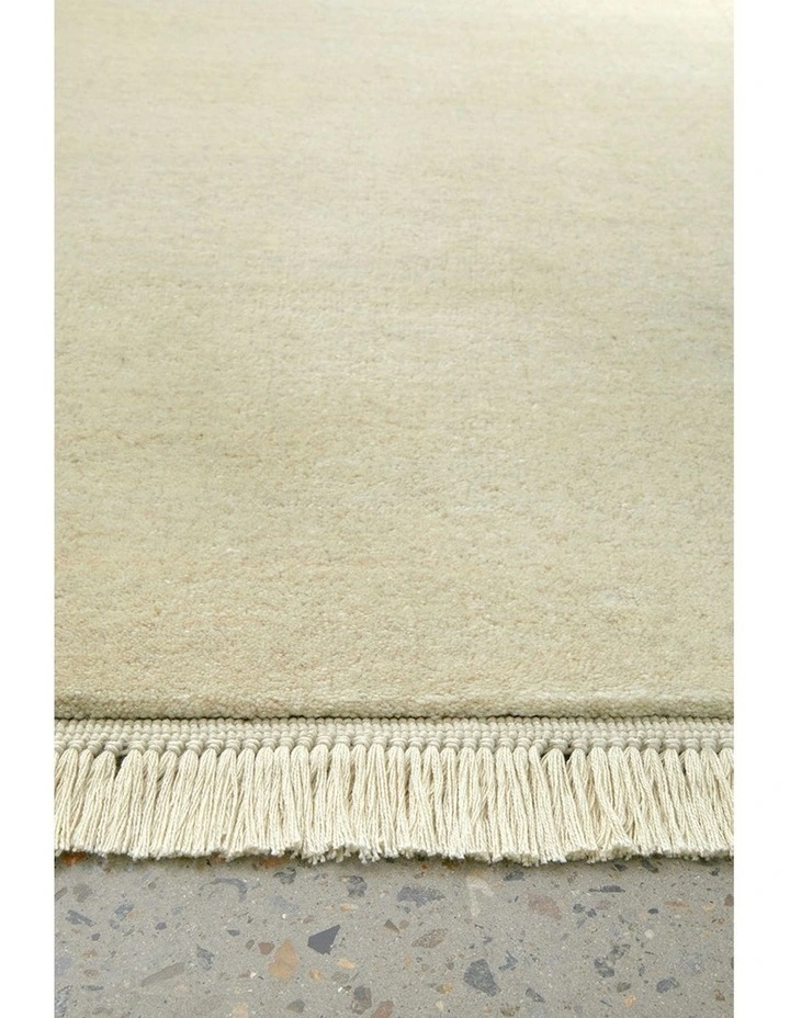 Conscious Loom Kinship Runner Rug in Cream image 4