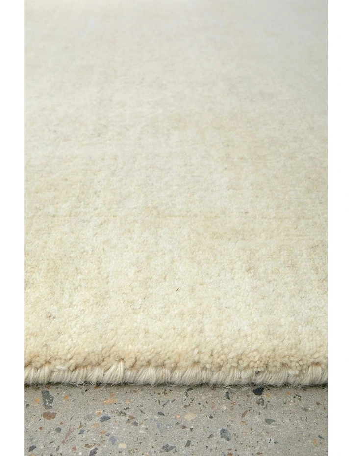 Conscious Loom Kinship Runner Rug in Cream image 5