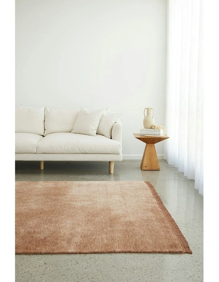 Conscious Loom Kinship Rug in Mocha Mousse image 1