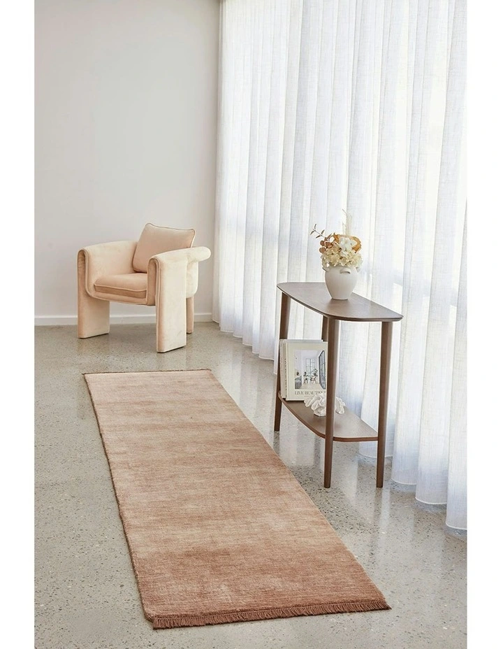 Conscious Loom Kinship Runner Rug in Mocha Mousse image 1
