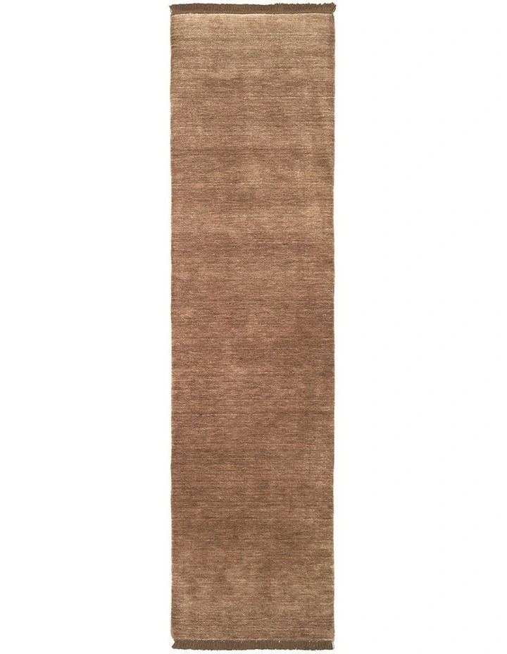 Conscious Loom Kinship Runner Rug in Mocha Mousse image 2