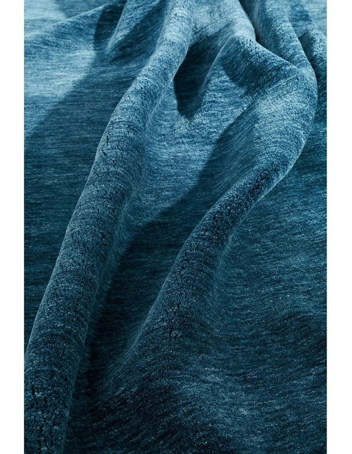 Conscious Loom Kinship Runner Rug in Navy image 6