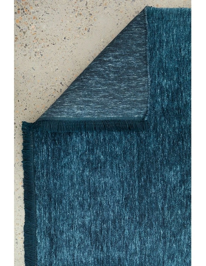 Conscious Loom Kinship Runner Rug in Navy image 7