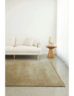 Conscious Loom Kinship Rug in Oyster