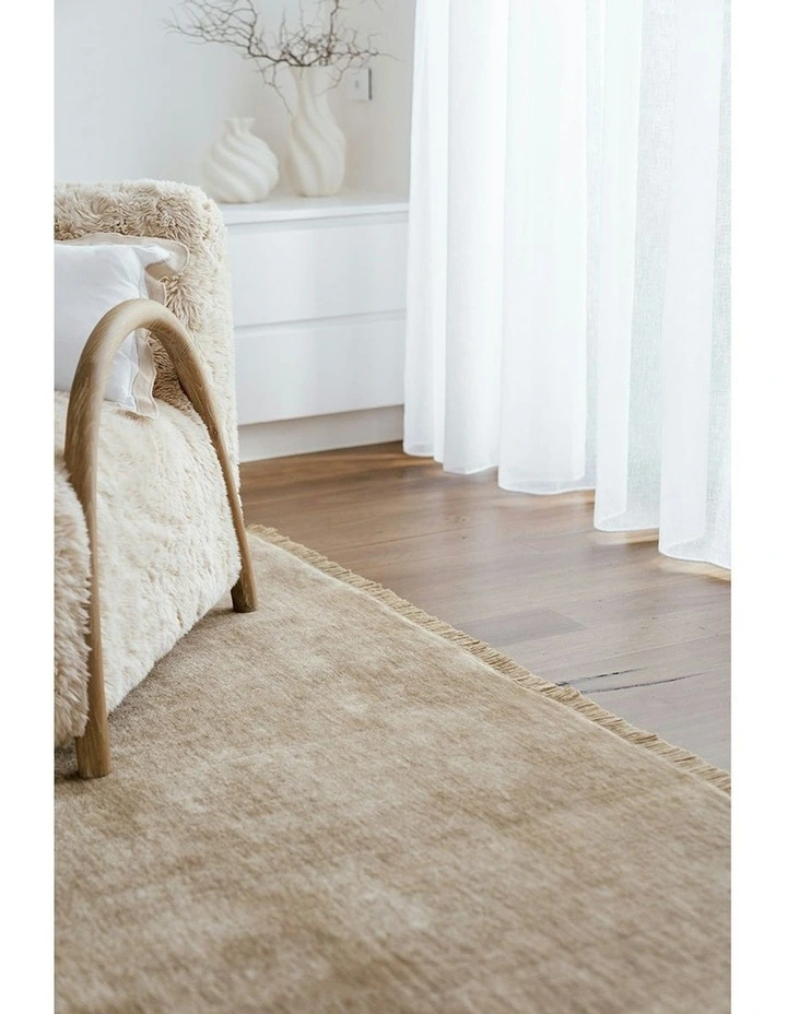 Conscious Loom Kinship Rug in Oyster image 3