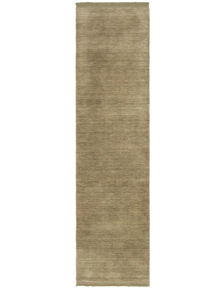 Conscious Loom Kinship Runner Rug in Oyster image 2