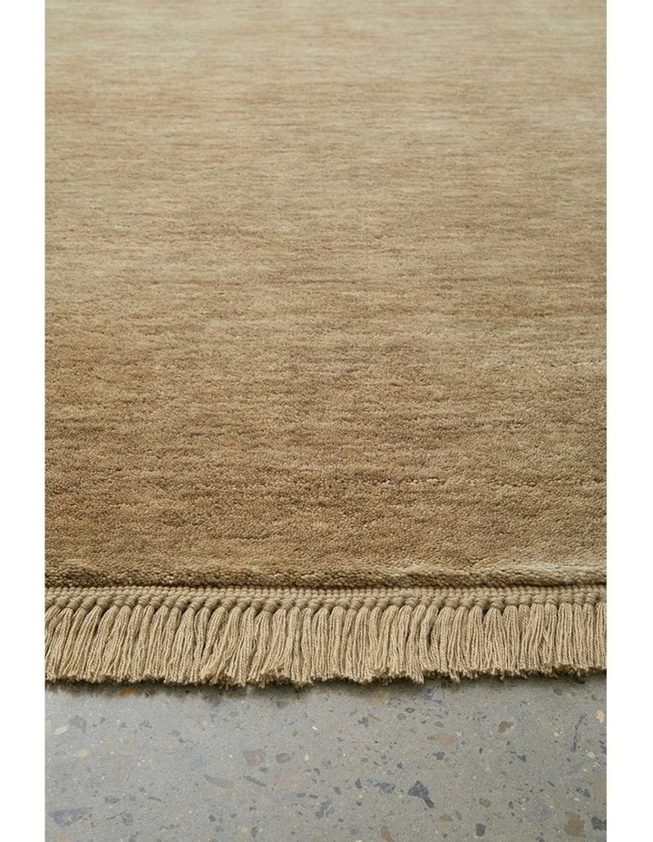 Conscious Loom Kinship Runner Rug in Oyster image 3