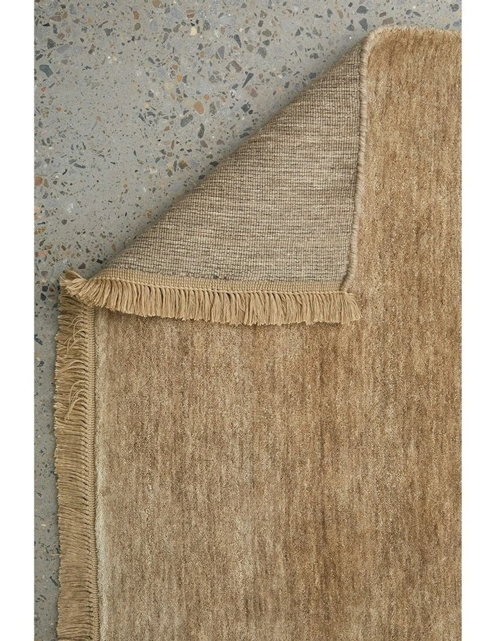 Conscious Loom Kinship Runner Rug in Oyster image 6