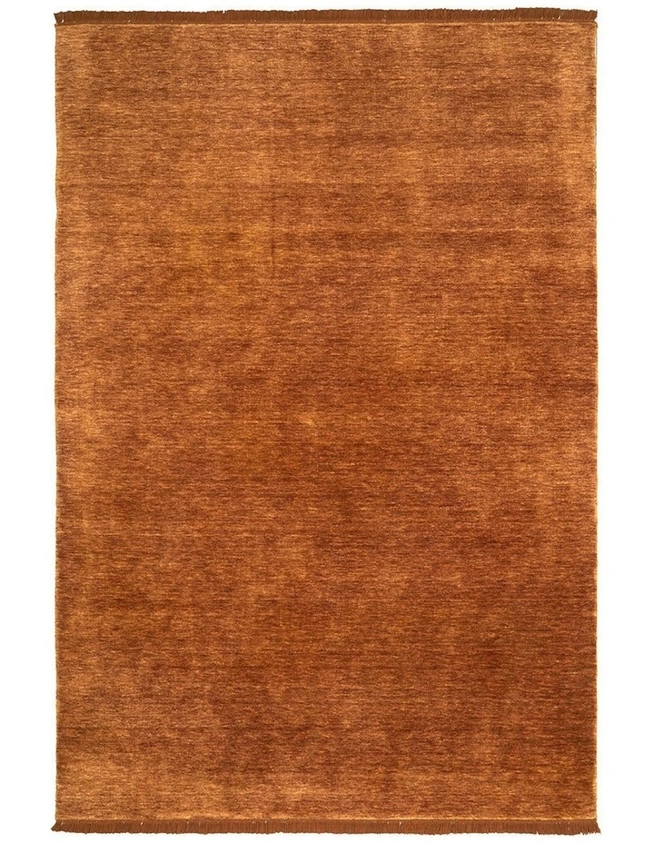Conscious Loom Kinship Rug in Paprika image 2