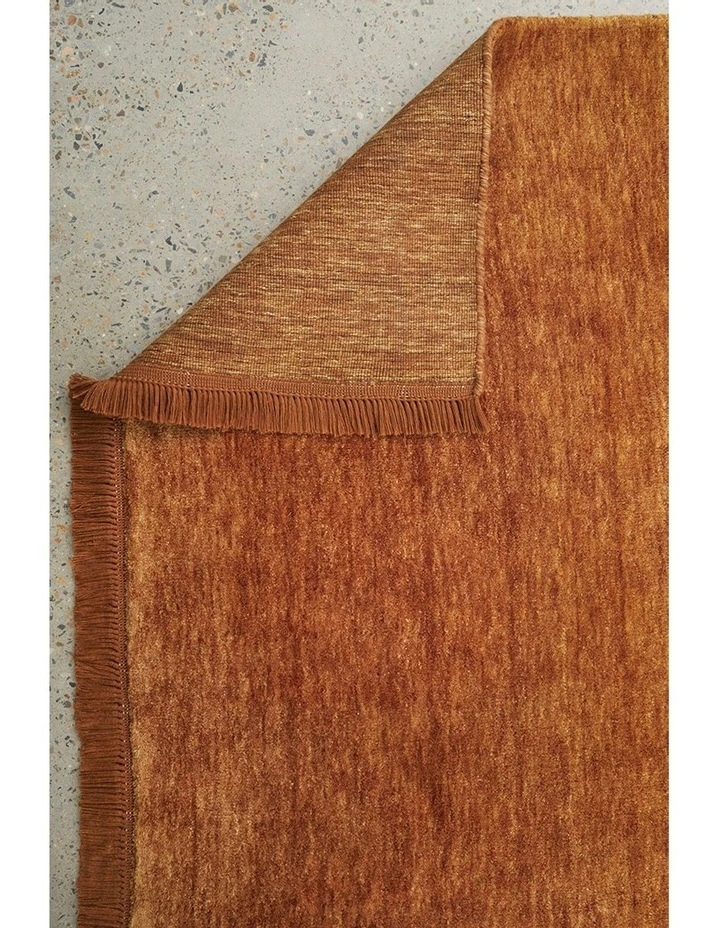 Conscious Loom Kinship Runner Rug in Paprika image 7