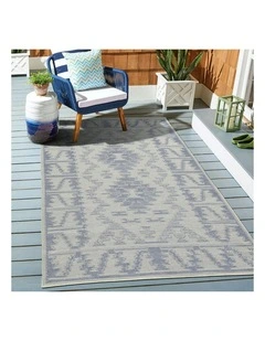 Patio Kuza Blue Rug