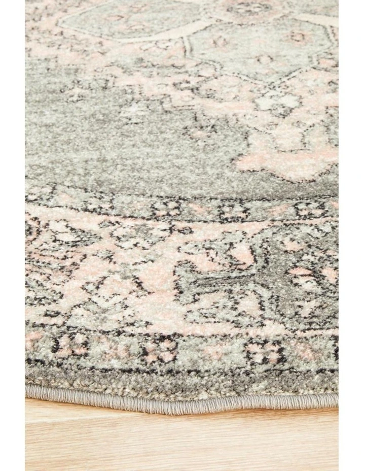 Avenue 703 Grey Round Rug image 2