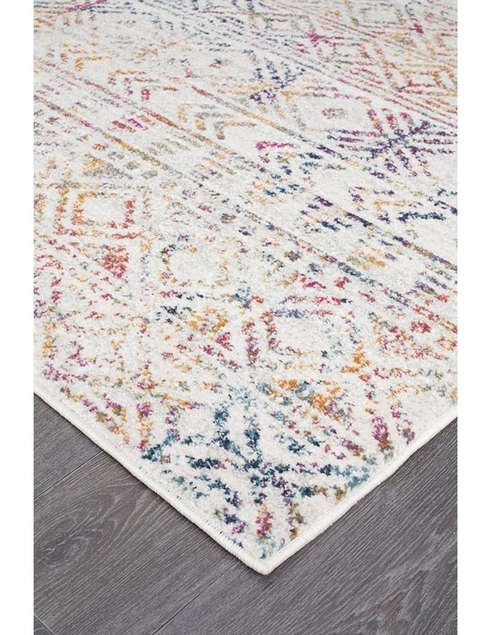 Oasis Ismail Rustic Runner Rug in Multi image 2