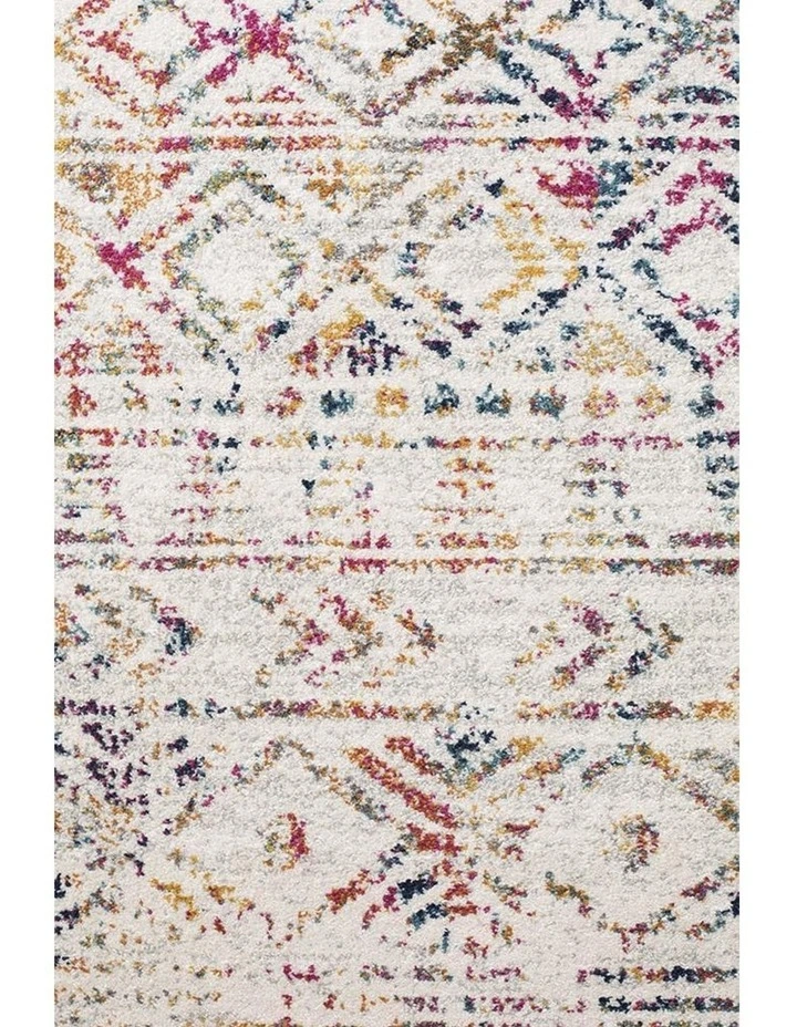 Oasis Ismail Rustic Runner Rug in Multi image 4