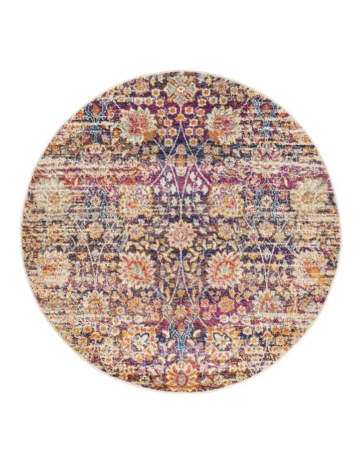 Mirage Zolan Transitional Multi Round Rug image 1