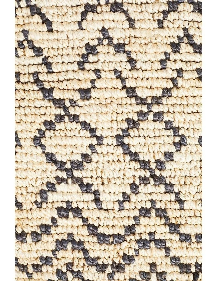 Kenya Elki Hand Woven Tribal Jute Rug image 5