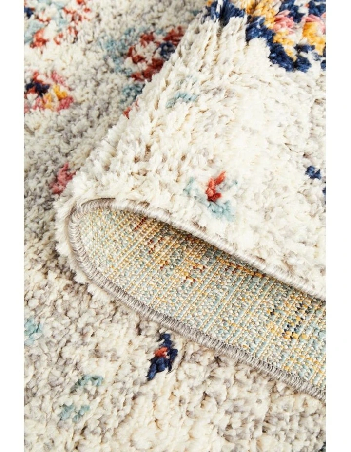 Marrakesh 222 Runner Rug in Silver image 6