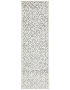 Chrome Lydia Silver Rug