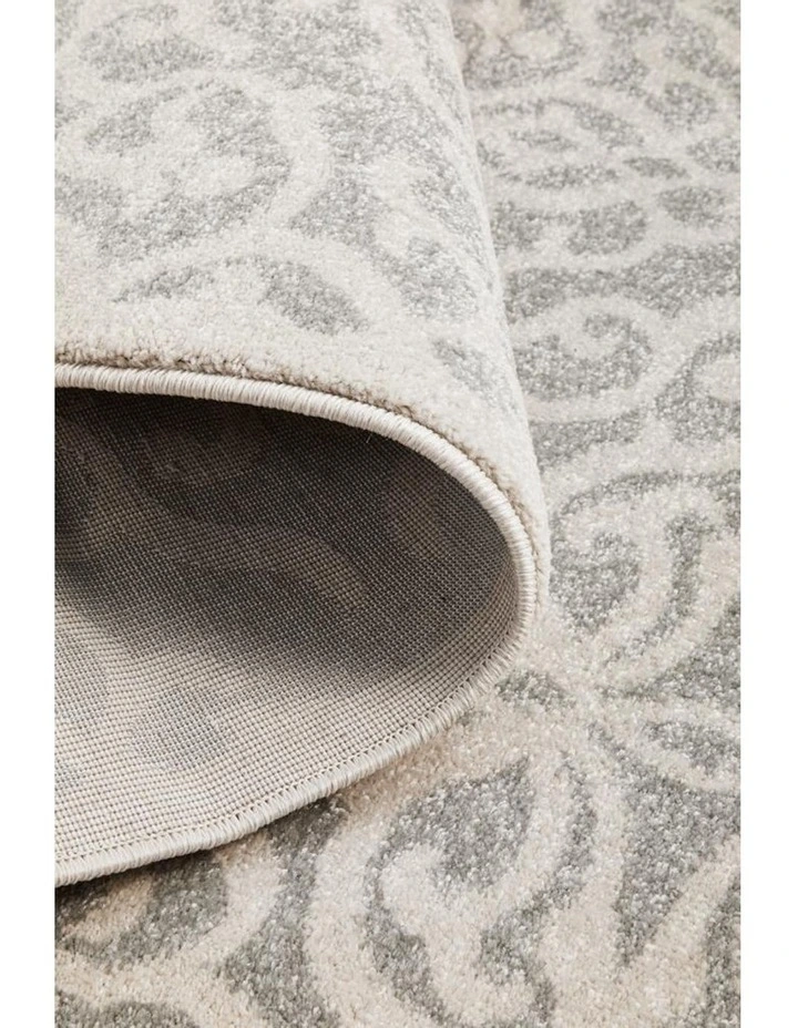 Chrome Lydia Silver Rug image 2
