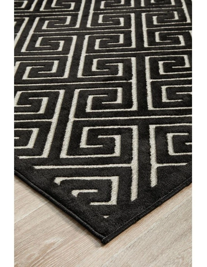 York Alice Black & Gold Rug image 4