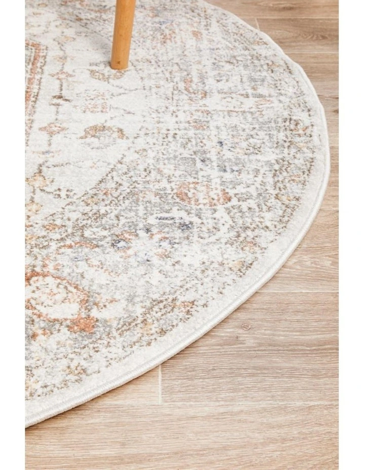 Mayfair Lorissa Silver Round Rug image 6
