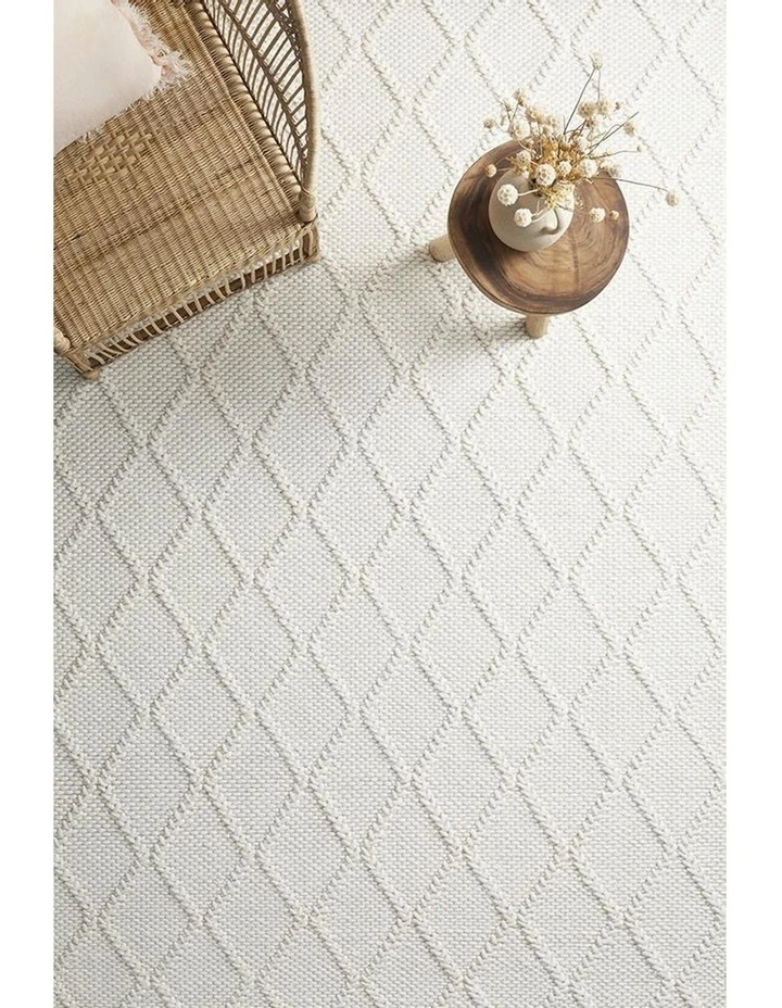 Huxley White Rug image 4
