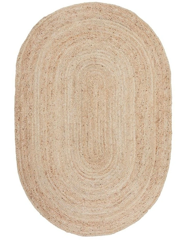 Bondi Natural Oval Rug image 1