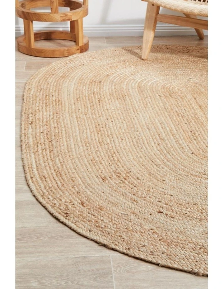Bondi Natural Oval Rug image 2