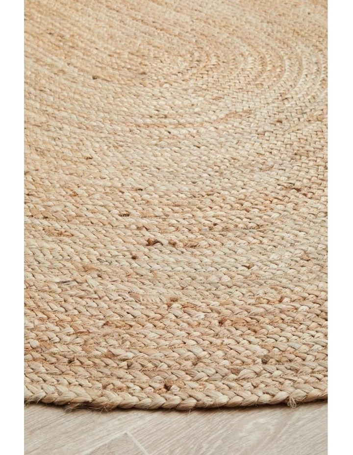 Bondi Natural Oval Rug image 5