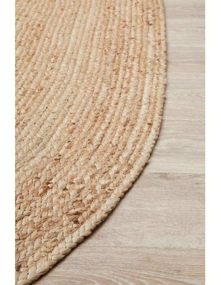 Bondi Natural Oval Rug image 6
