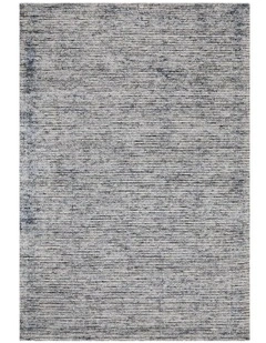 Allure Indigo Cotton Rayon Rug